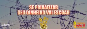 campanha contra a privatização