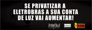 campanha contra a privatização